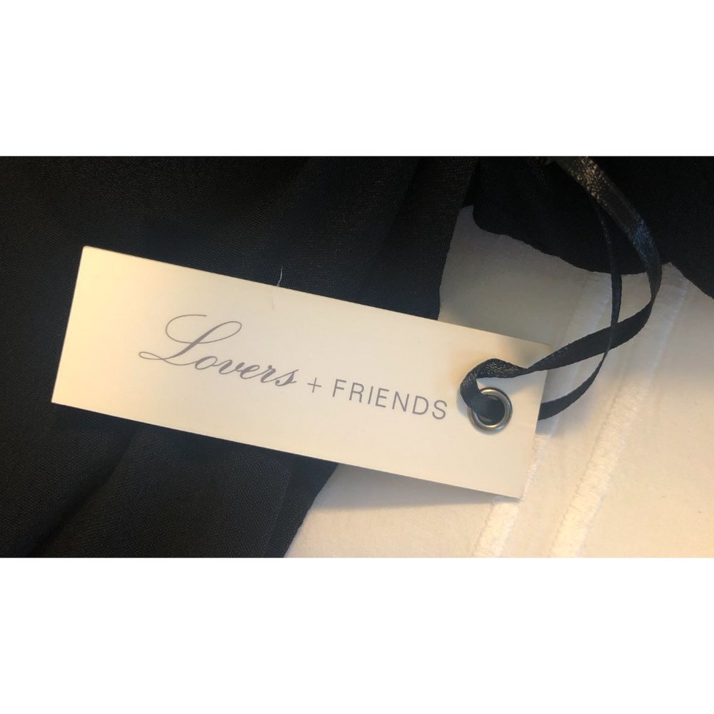 NWT LOVERS + FRIENDS DAYDREAM OPEN SHOULDER BLOUSE - Picture 9 of 10